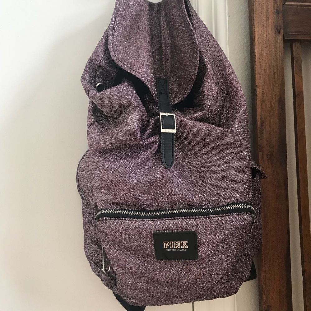 Victoria’s Secret purple sparkle backpack